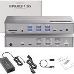Thunderbolt 4 Dock with Displaylink Chipset - MacBook Docking Station